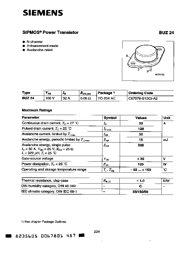 BUZ24_28279.PDF Datasheet