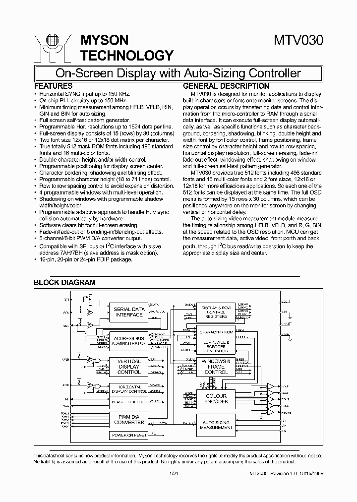 MTV030_29148.PDF Datasheet