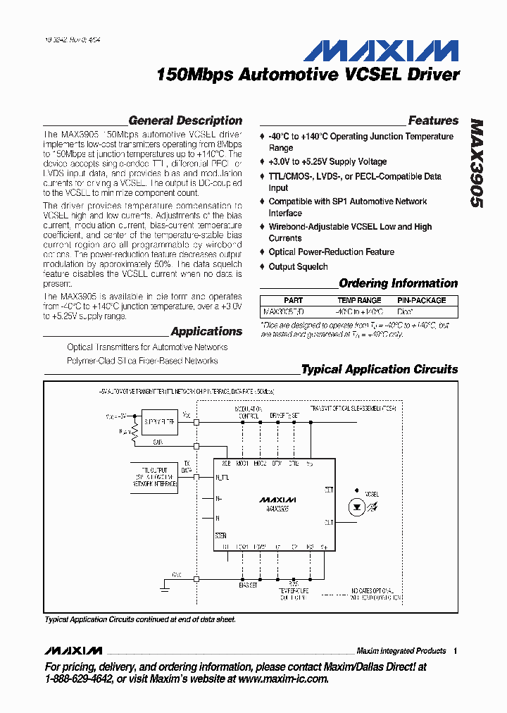 MAX3905D_31461.PDF Datasheet