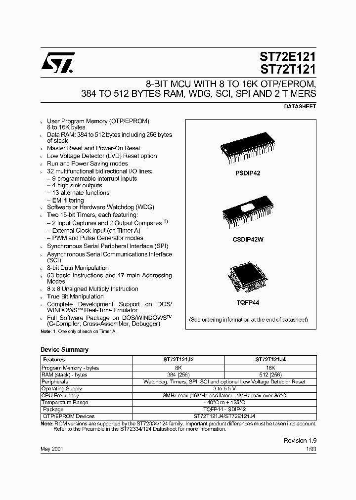 ST72121_34226.PDF Datasheet
