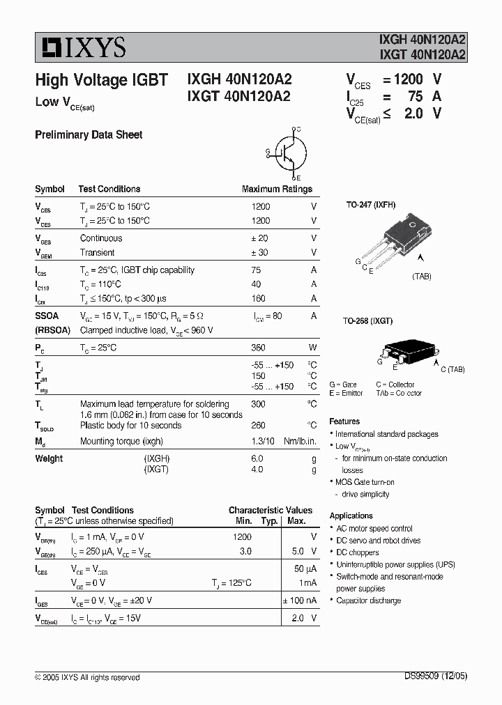 IXGT40N120A2_34988.PDF Datasheet