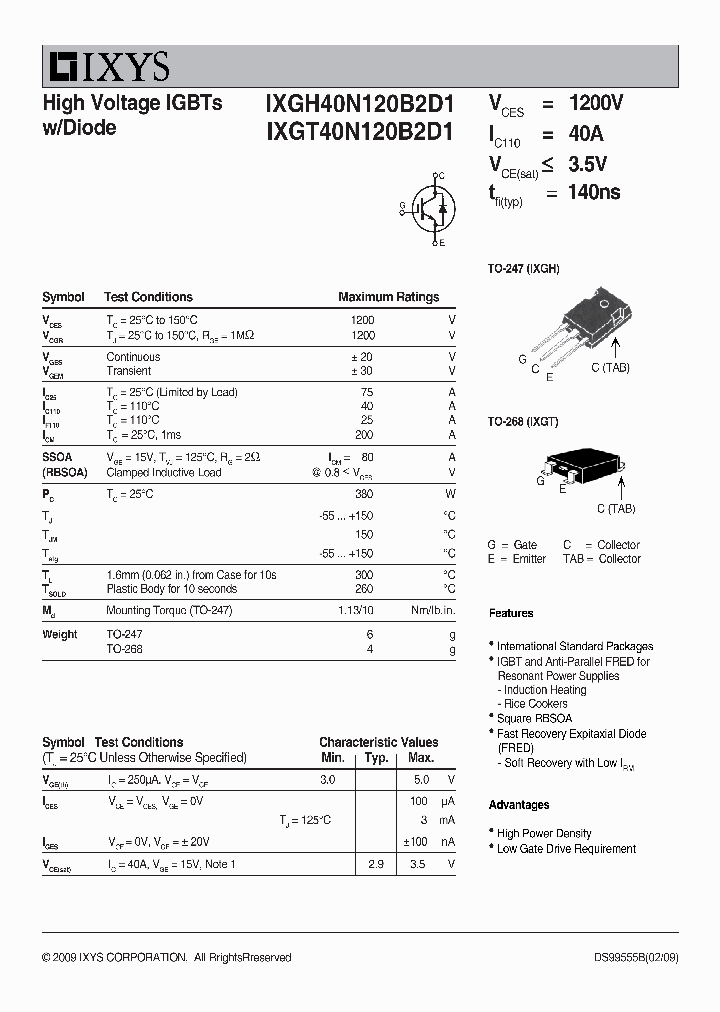 IXGT40N120B2D1_34989.PDF Datasheet