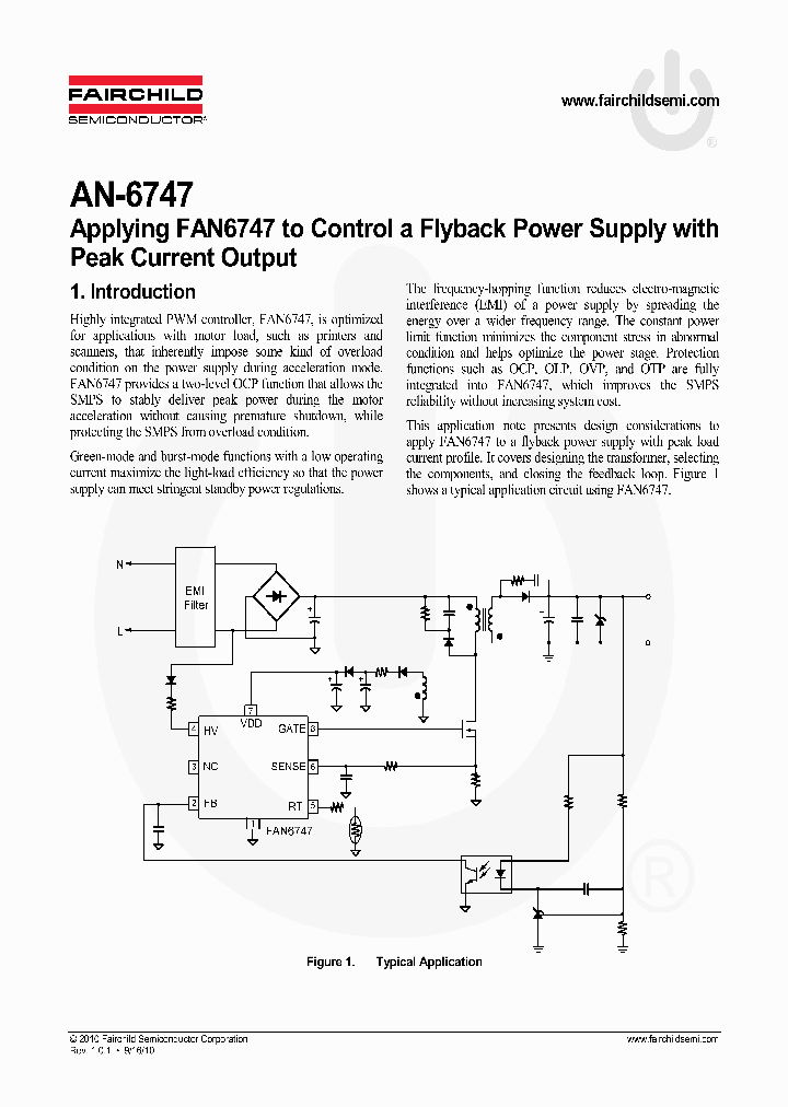 FAN6747_36798.PDF Datasheet