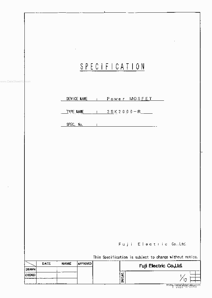 K2000-R_37289.PDF Datasheet