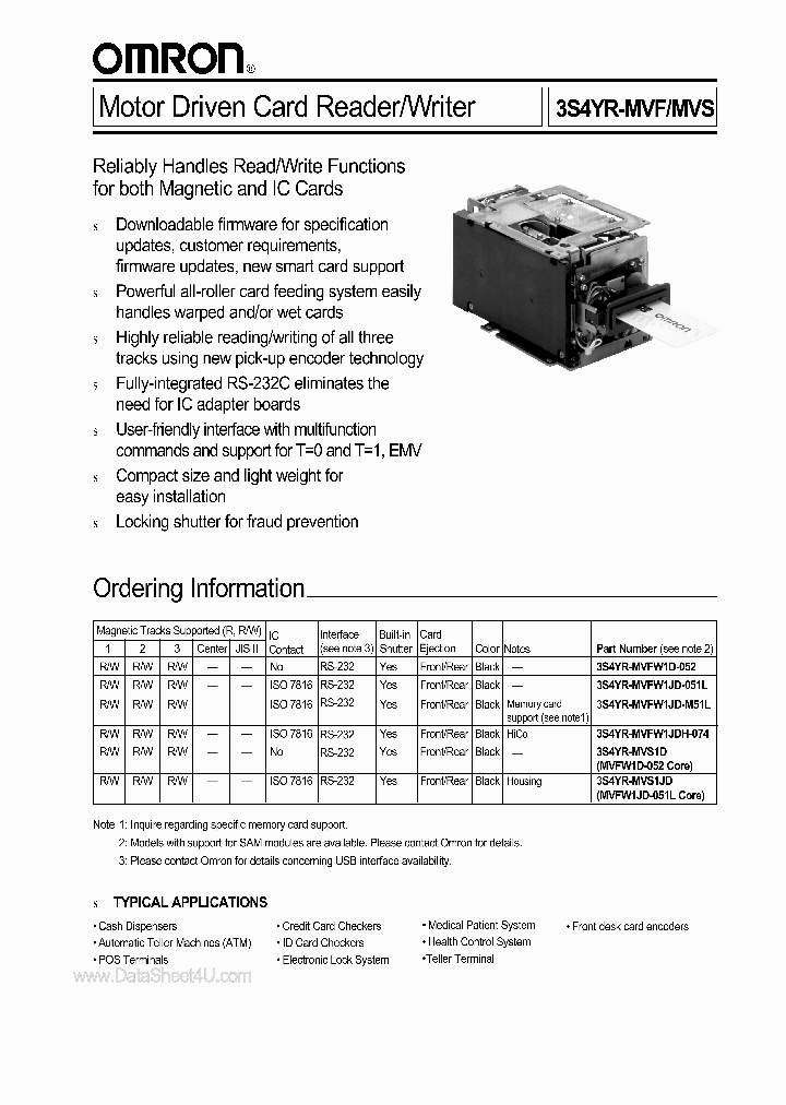 3S4YR-MVF_37644.PDF Datasheet