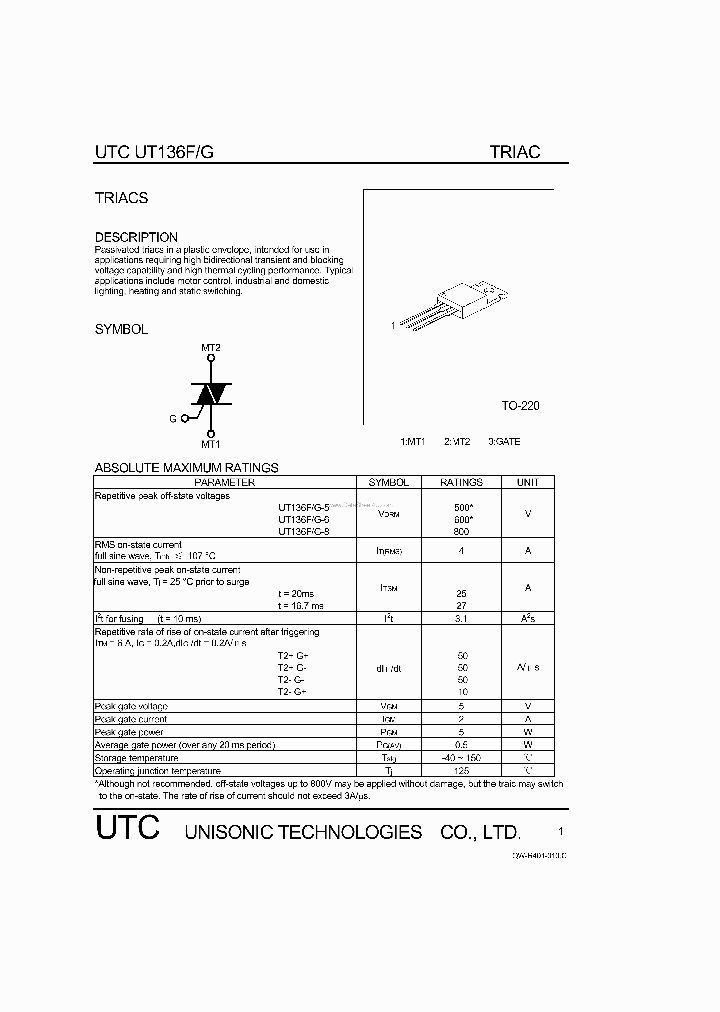 UT136F_37863.PDF Datasheet