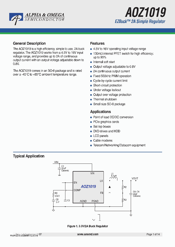 AOZ1019_37956.PDF Datasheet