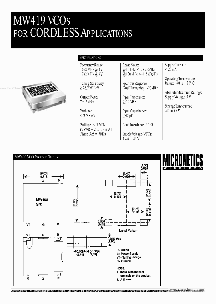 MW419_38408.PDF Datasheet