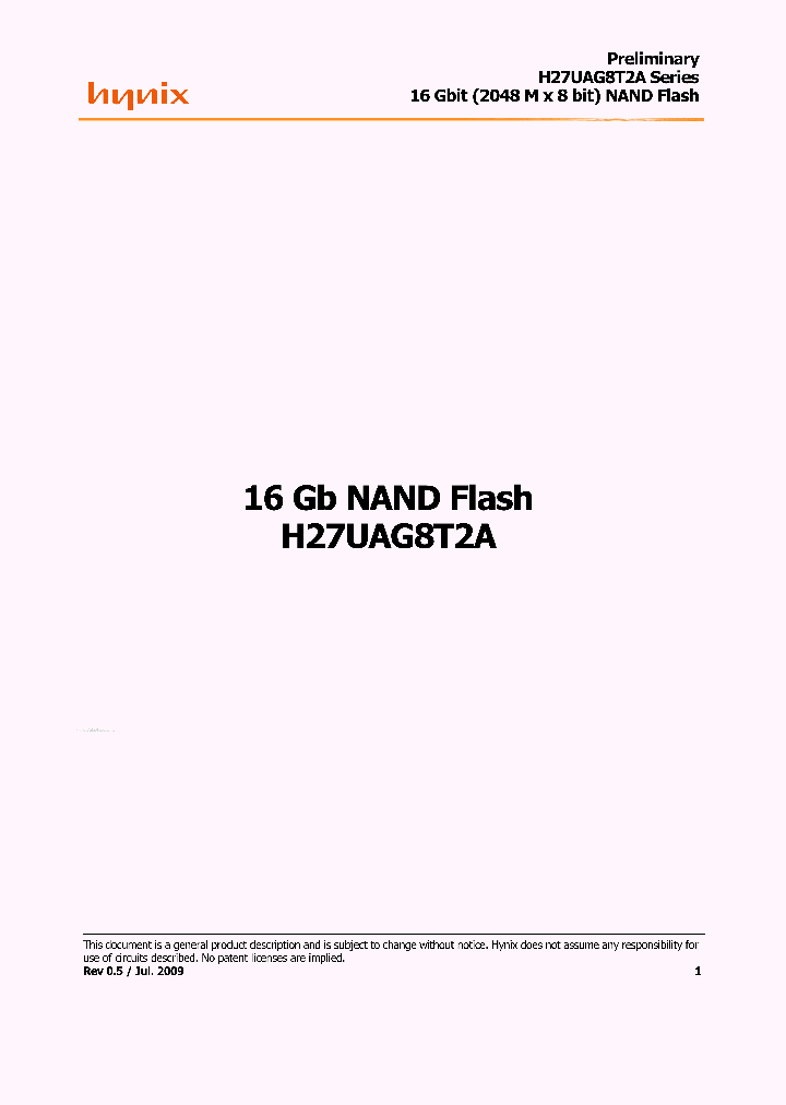 H27UAG8T2A_38522.PDF Datasheet