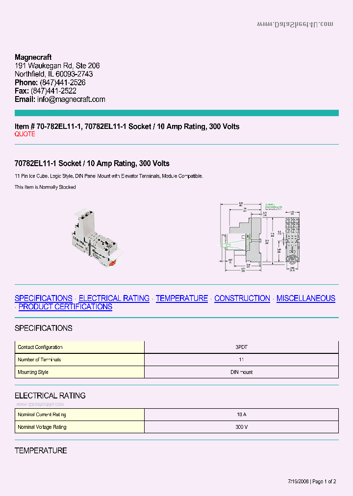 70-782EL11-1_38711.PDF Datasheet