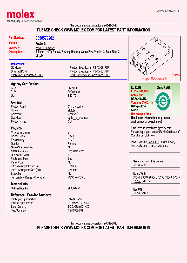 70066-0071_38727.PDF Datasheet