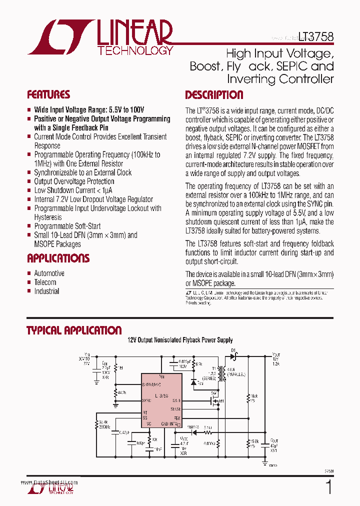 LT3758_39472.PDF Datasheet