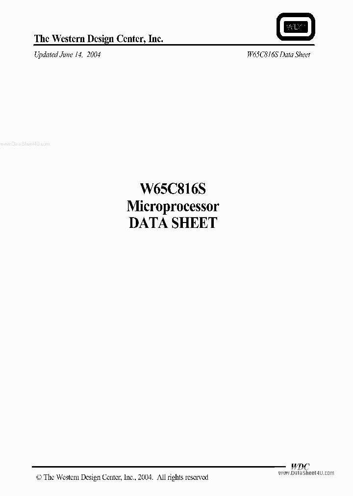 W65C816S_39999.PDF Datasheet