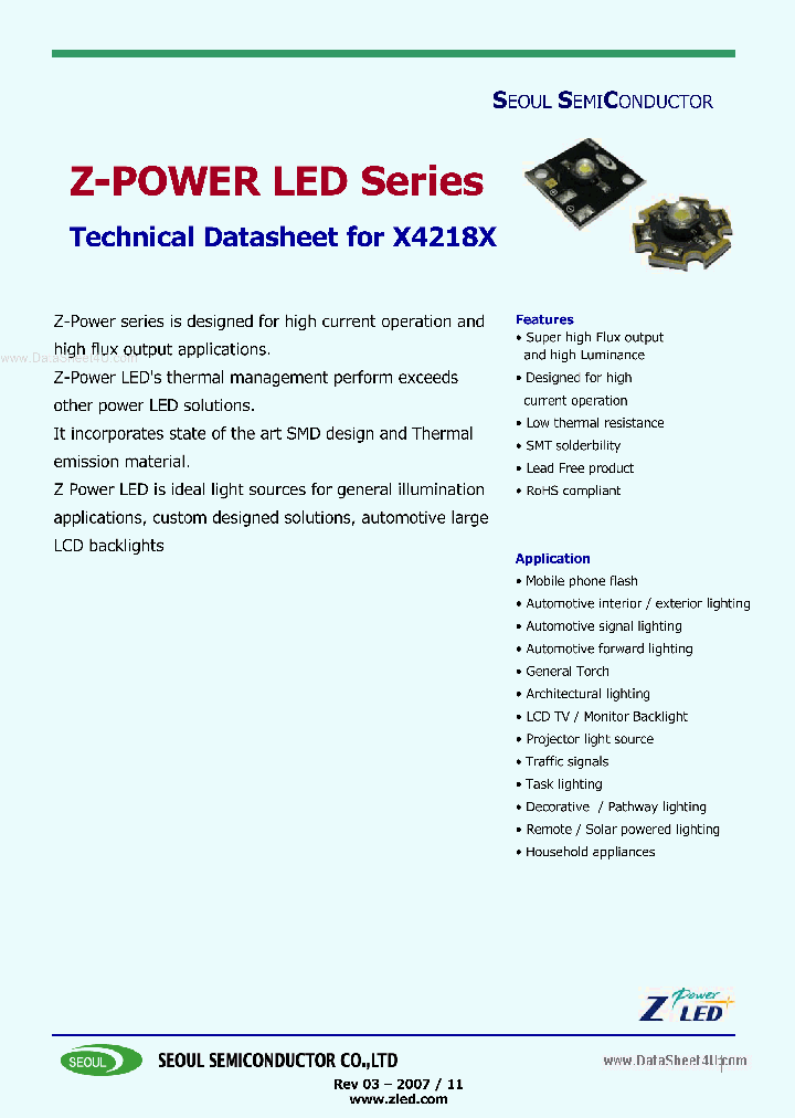 W4218X_40076.PDF Datasheet
