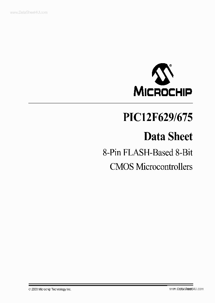 12F675_40127.PDF Datasheet