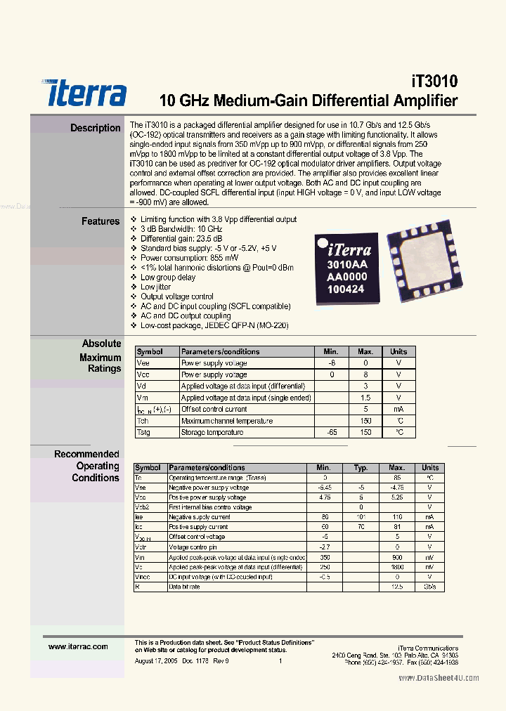 IT3010_40305.PDF Datasheet