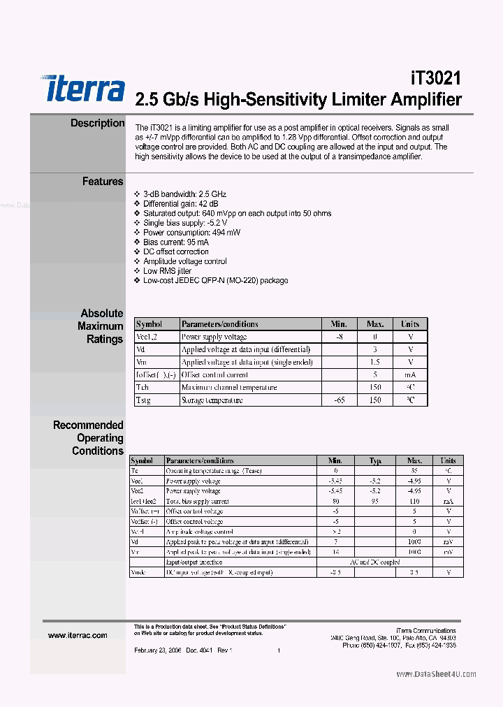 IT3021_40316.PDF Datasheet