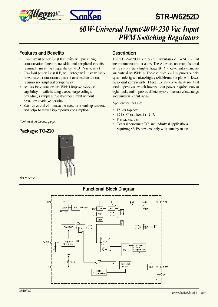 STRW6252D_40618.PDF Datasheet