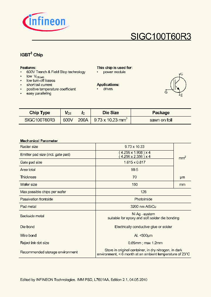 SIGC100T60R310_61543.PDF Datasheet