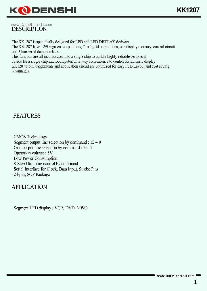 KK1207_40710.PDF Datasheet