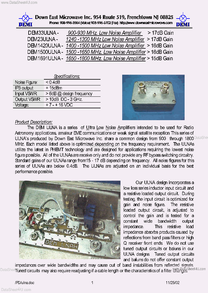 DEM1420ULNA_40944.PDF Datasheet