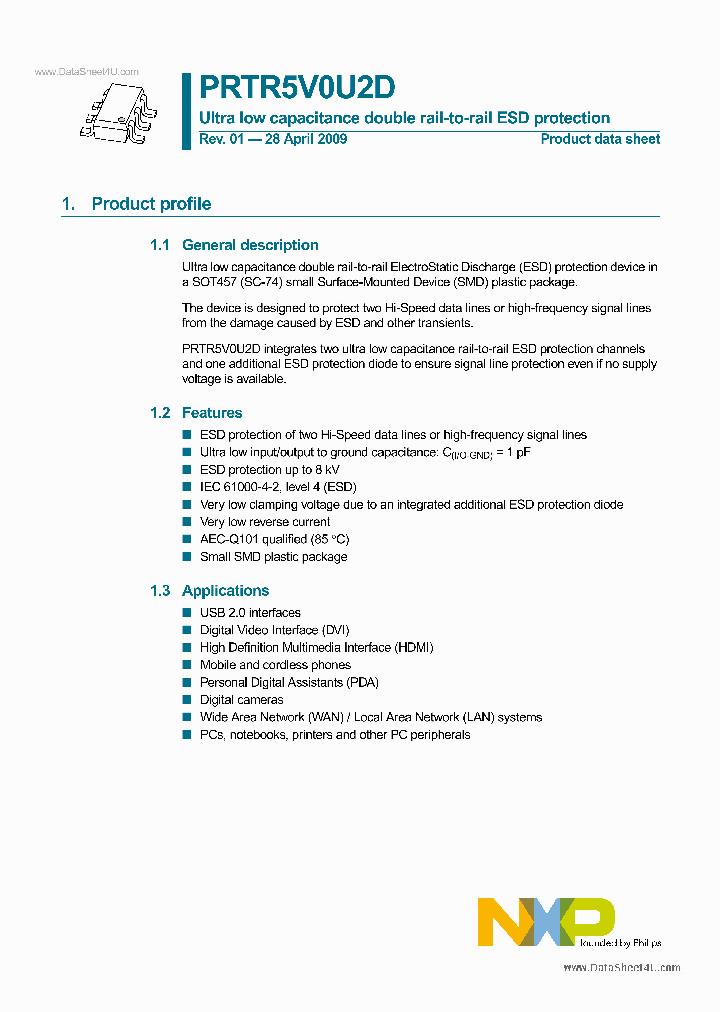 PRTR5V0U2D_41111.PDF Datasheet