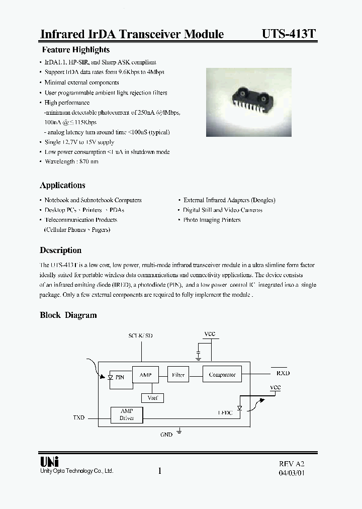 UTS-413T_41309.PDF Datasheet