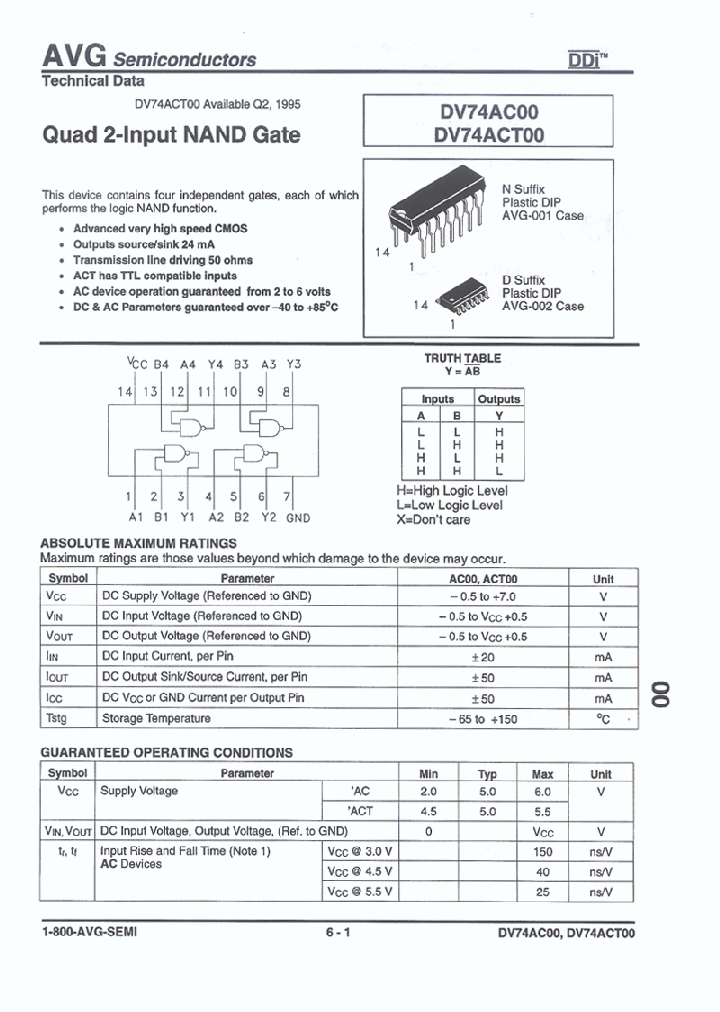 DV74ACT00_63543.PDF Datasheet
