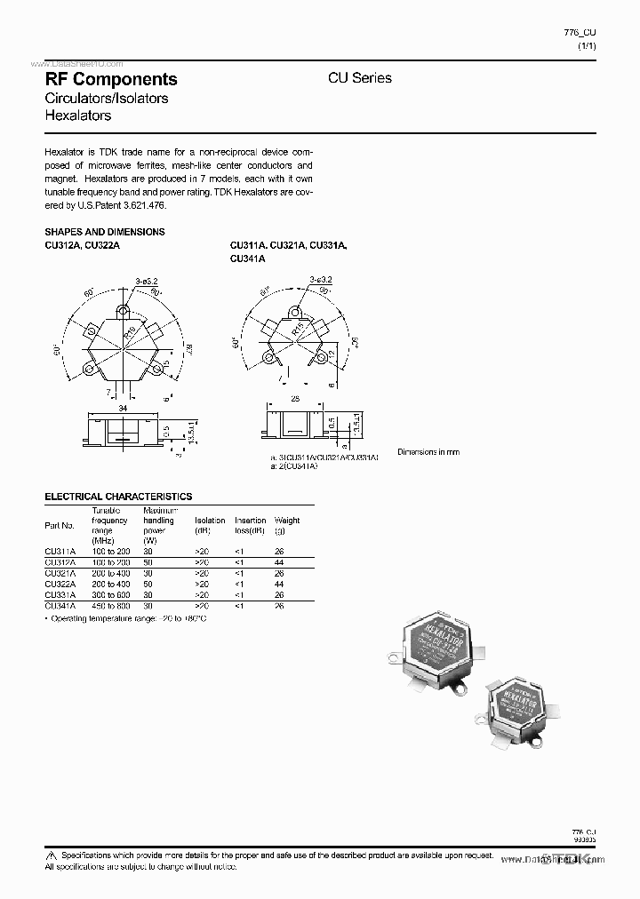 CU311A_41410.PDF Datasheet