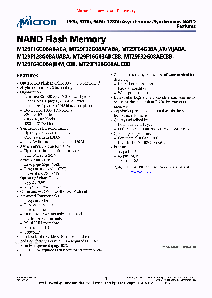 MT29F128G08AUABA_41719.PDF Datasheet