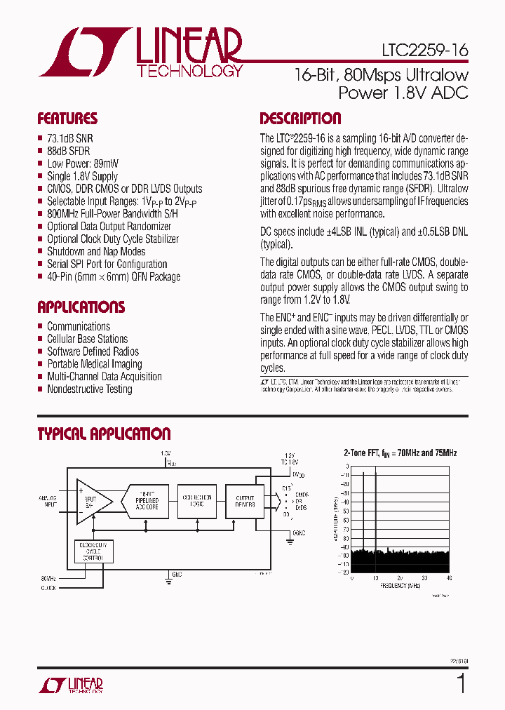 LTC2259IUJ-16TRPBF_68708.PDF Datasheet