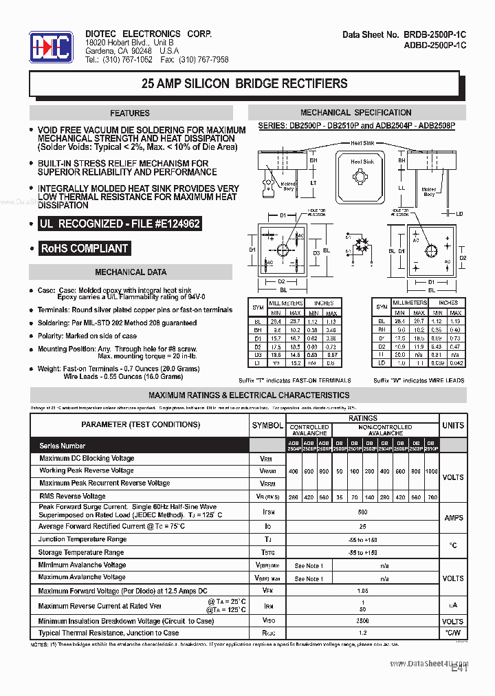 ADB2504P_42206.PDF Datasheet