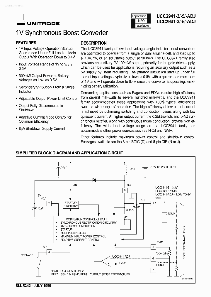 UCC2941-3_42273.PDF Datasheet