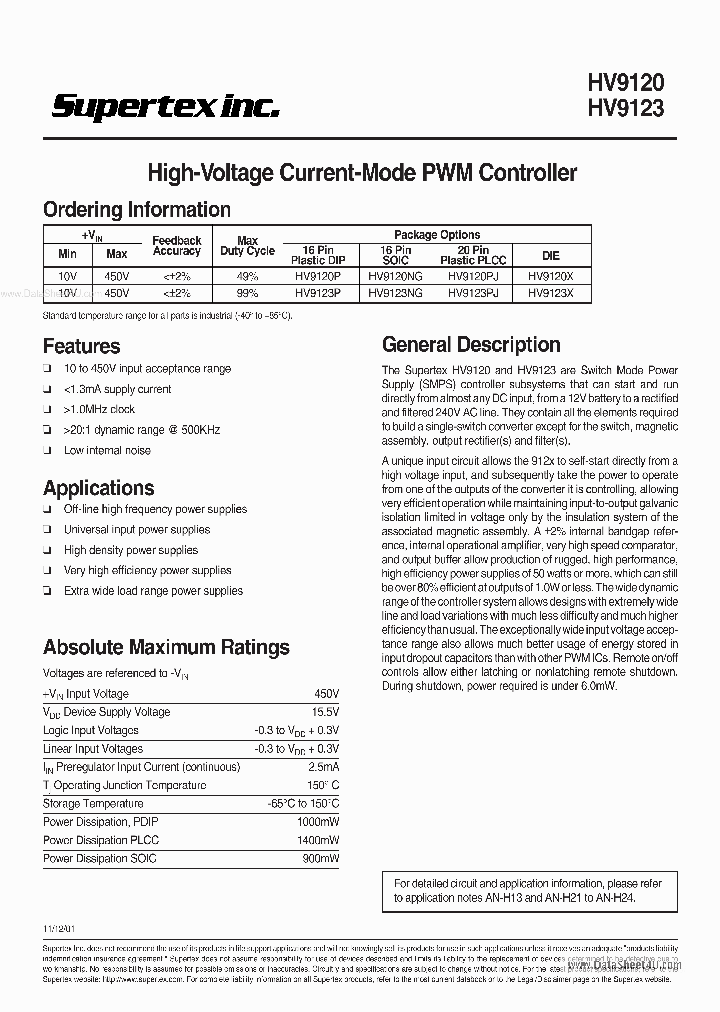 HV-9120_42396.PDF Datasheet
