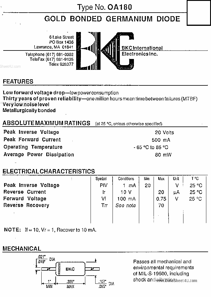 OA180_42563.PDF Datasheet