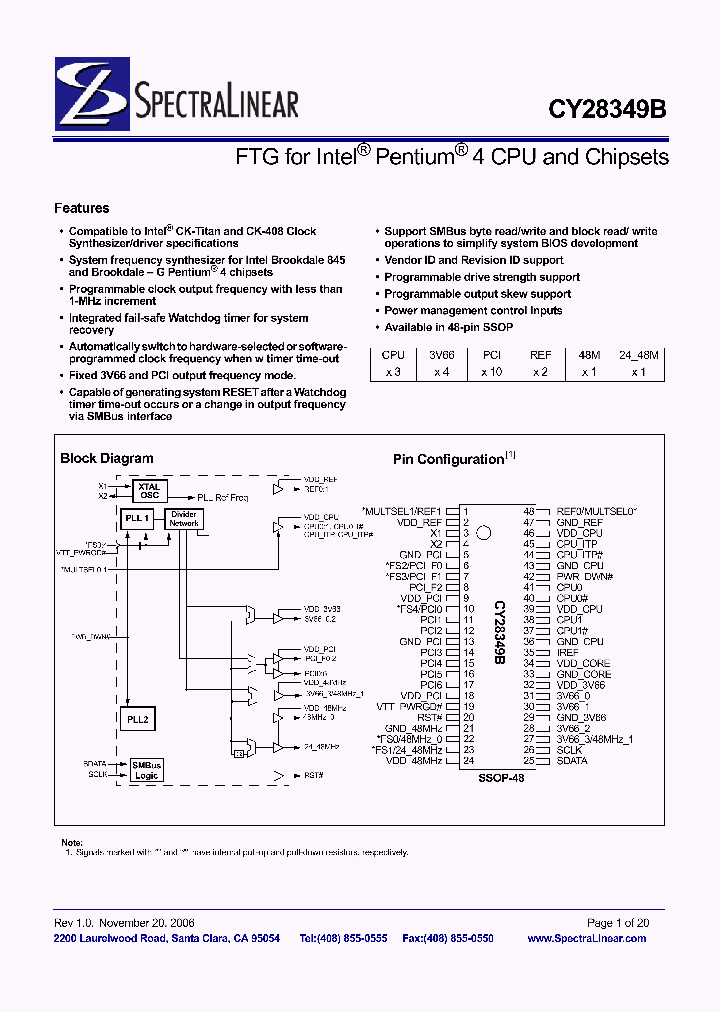CY28349BOCT_69083.PDF Datasheet