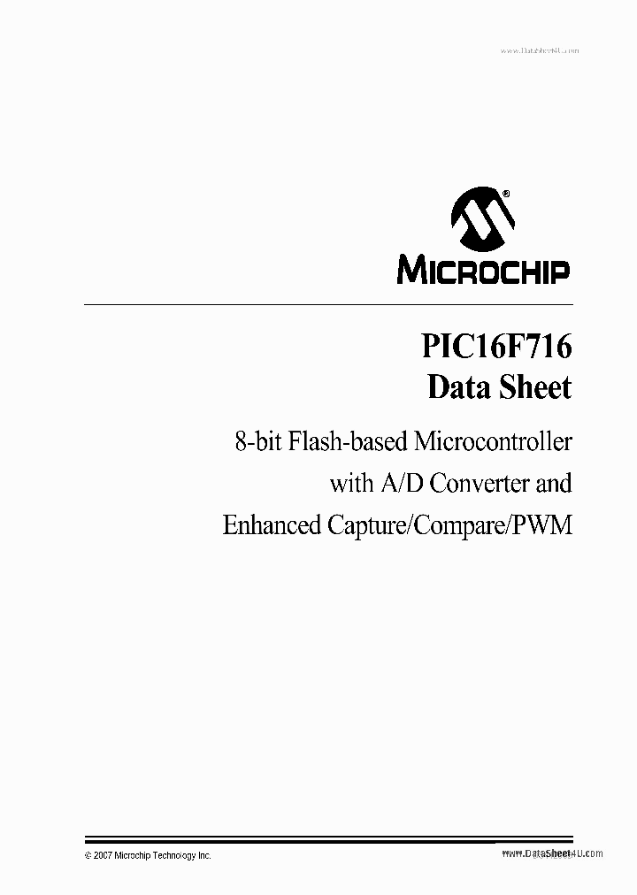 16F716_42593.PDF Datasheet