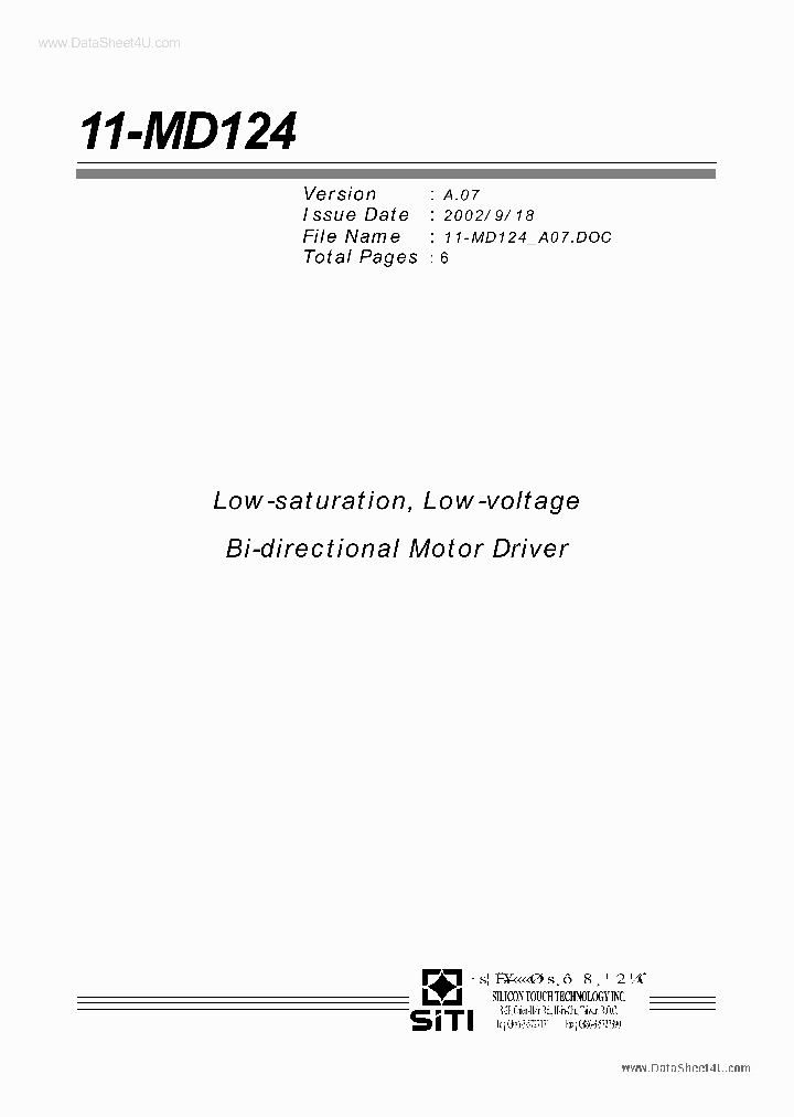 11-MD124_42644.PDF Datasheet