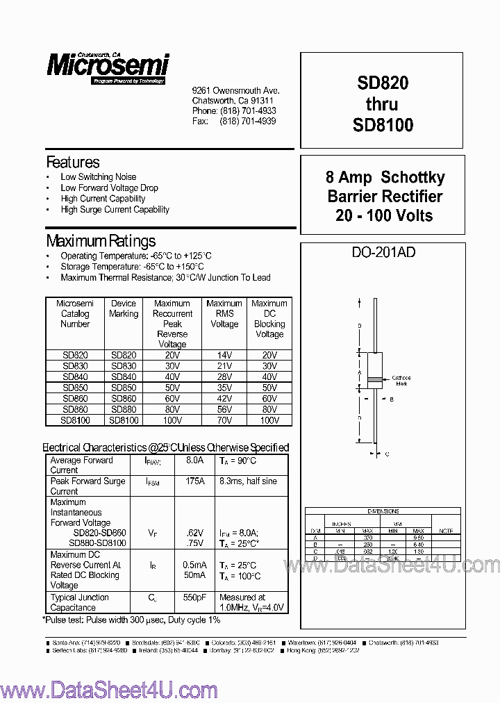 SD820_42845.PDF Datasheet