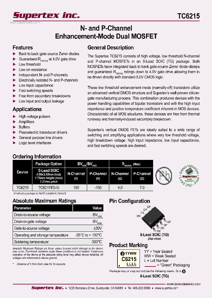 TC6215_69311.PDF Datasheet