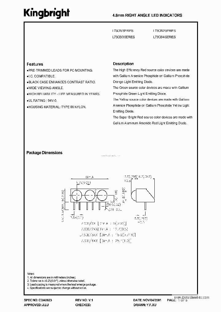 L73CB2XXX_71118.PDF Datasheet