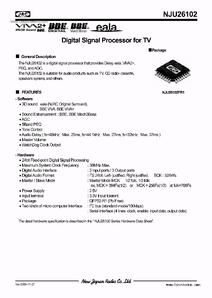 NJU26102_71415.PDF Datasheet