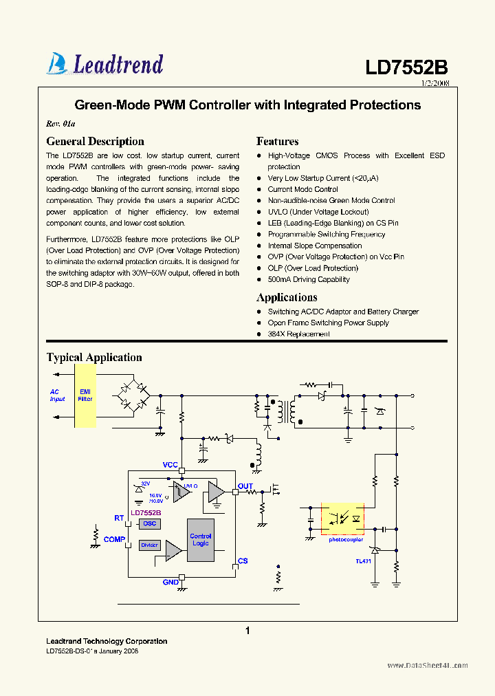 LD7552B_43290.PDF Datasheet