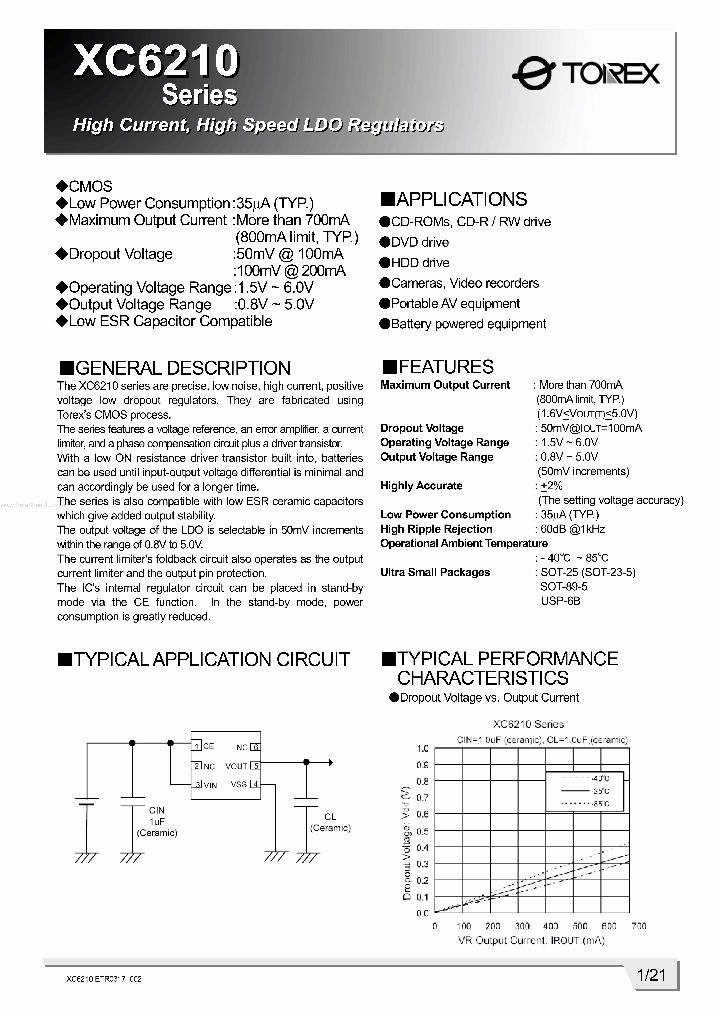 XC6210_43458.PDF Datasheet