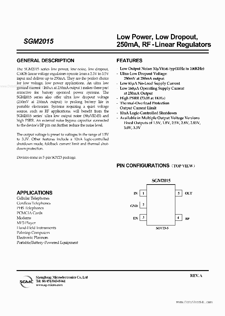 SGM2015_43622.PDF Datasheet