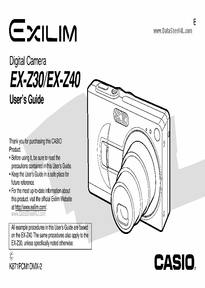 EX-Z40_73606.PDF Datasheet