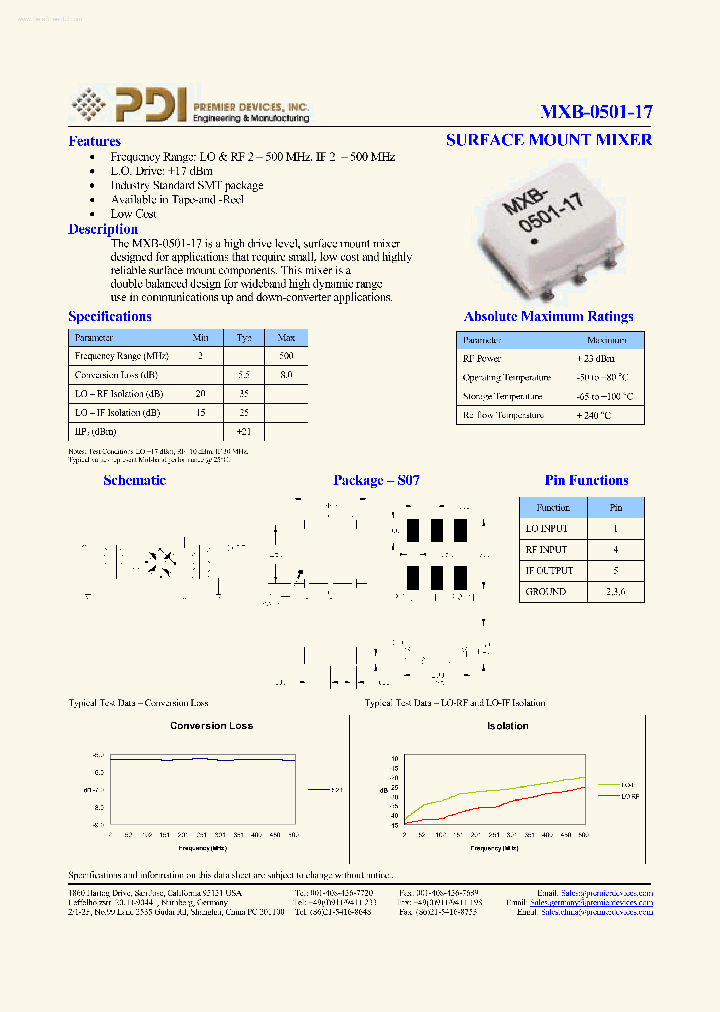 MXB-0501-17_69889.PDF Datasheet