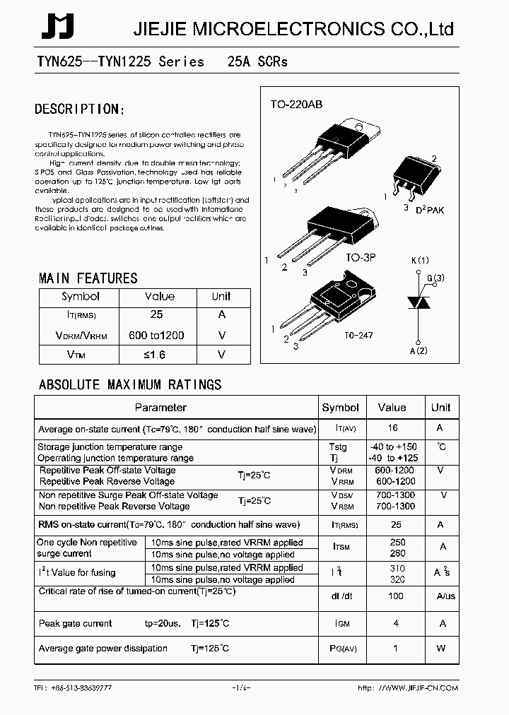 TYN1225_73742.PDF Datasheet