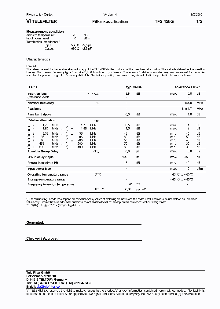 TFS456G_74777.PDF Datasheet