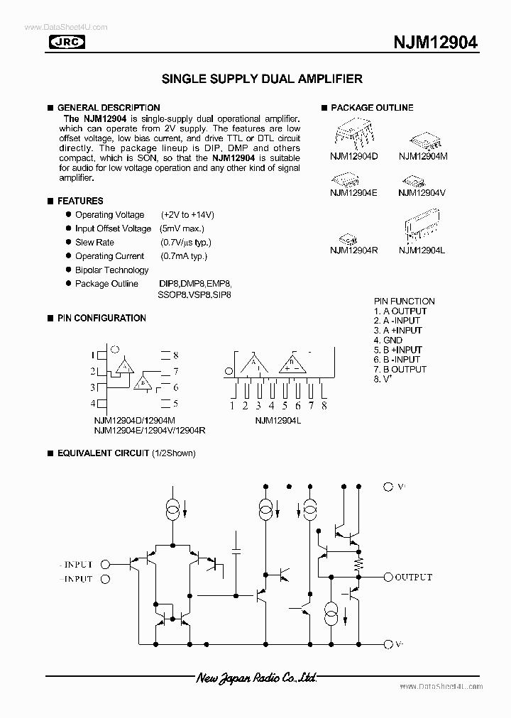 NJM12904_75245.PDF Datasheet